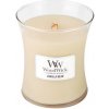 WoodWick Vanilla Bean vonná sviečka s dreveným knôtom 275 g