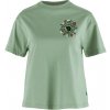 FJÄLLRÄVEN Fjällblomster Logo T shirt W Misty Green