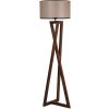 Asir | Stojacia lampa MACKA 1xE27/60W/230V béžová/hnedá | AS0467
