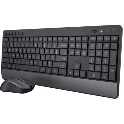 Trust TREZO Comfort Wireless Keyboard & Mouse Set 24917 - Wireless klávesnica a myš (CZ/SK)