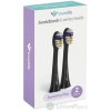 TrueLife SonicBrush K-series heads Sensitive Plus náhradné hlavice pre sonickú zubnú kefku, čierne 1x2 ks