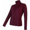 Mikina dámska SENSOR MERINO UPPER port red L