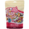 Ľahko rozpustná poleva v šošovkách 250 g Modrá - FunCakes