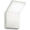 Exteriérové nástenné svietidlo Ideal lux 221502 STYLE AP1 BIANCO 1xLED 9W/680lm 4000K biela IP54