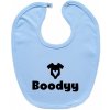 Boodyy Modrý podbradník na zapínanie Boodyy