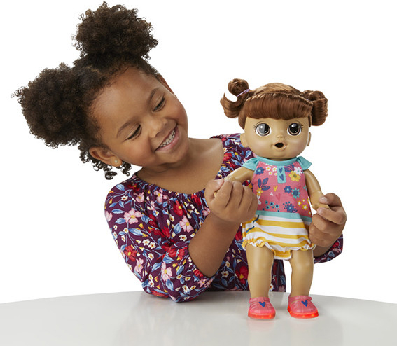 Hasbro Baby Alive Smejúca sa bábika tmavovlasá od 44,99 € - Heureka.sk