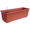 Plastia Samozavlažovací truhlík SIESTA LUX 80x20x19 cm terakota