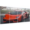 Obraz červeného Lamborghini (Obraz 160x80cm)