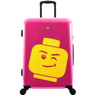 LEGO Luggage ColourBox Minifigure Head 24" - Berry 70 L ružová