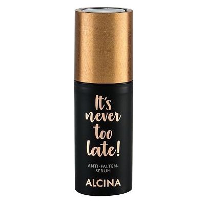 ALCINA It´s Never Too Late! Anti-Wrinkle sérum proti vráskám 30 ml pro ženy