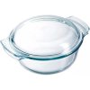 Hrniec s pokrievkou tvrdené sklo Pyrex 16 cm