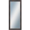 DANTIK - Zrkadlo v rámu, rozmer s rámom 60x140 cm z lišty TOMAS čierna veľká (3031)