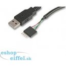 Akasa EXUSBIE-40 externí USB na interní USB konektor / ext. USB (A)- interní 4pin na desce, 40cm