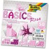 Folia Origami papier Basics Ružový 50 ks 15 x 15 cm