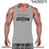 Pánske tielko RANGER® - motív Rokoš 17 Svetlošedá XXL
