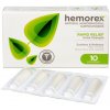 Hemorex Prírodné čapíky na hemoroidy 10 ks
