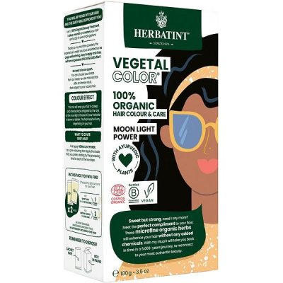 Herbatint Vegetal Colour Bio Rastlinná farba na vlasy Moonlight
