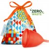 LadyCup Menštruačný kalíšok Oranžový Veľkosť: S, Balenie: Zero Waste – bez plastového a kartónového obalu