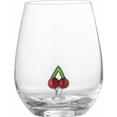 Bloomingville Pohár na vodu Misa Cherries 560 ml