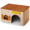 JK ANIMALS domek Kvádr drevený domček pre morčatá 23 x 15 x 13 cm