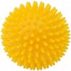 Kine-MAX masážná loptička ježok 9cm - žltá