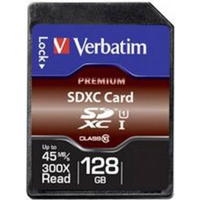 VERBATIM SDXC UHS-I 128GB 44025