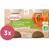 Babybio Príkrm mrkva tekvica 3 x 2 x 130 g