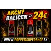 Poppers AKČNÝ BALÍČEK 4× Mix 15 ml