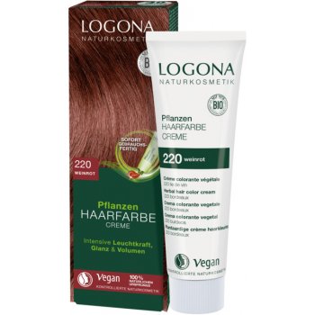 Logona Krémová farba na vlasy vínovočervená 150 ml