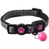 Obojok Active Cat Reflective XXS ružový 1x16-22cm