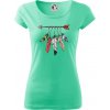Indiánsky šíp - Dámske tričko Pure - XL ( Mätová )