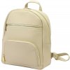 Luka 24-060 béžový dámsky kožený ruksak 28 x 31 x 13 cm