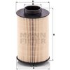 Palivový filter MANN+HUMMEL GmbH PU 10 020 x