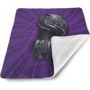 Sablio Deka pre bábätko BLACK PANTHER z profilu Fialový
