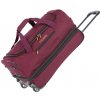 Travelite Basics Cestovná taška na kolieskach S 55cm Červená Bordeaux Rozšíriteľná
