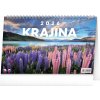 NOTIQUE Stolový kalendár Krajina CZ/SK 2026, 23,1 x 14,5 cm