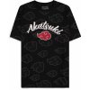 Naruto Shippuden - Akatsuki all over Men's Short Sleeved T-shirt Velikost: L, Barva: Black