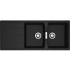 Franke Centro granitový drez 116x50 cm čierna 114.0710.232