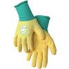 PROTEC | Dětské rukavice DRAGO žluté, máčené/bavlna, věk 5/+ 66550