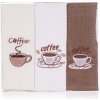 BANQUET COFFEE 45 x 70 cm 3 ks mix farieb