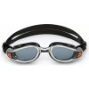 Plavecké okuliare Aqua Sphere Kaiman Exo čierno strieborný rám / tmavo sfarbené šošovky