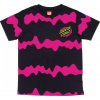 SANTA CRUZ tričko Youth Slime Stripe T-Shirt Black Slime Stripe BLACK SLIME STRIPE vel. 8-10