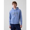 GAP Oversize mikina Americana VintageSoft s logom modrá