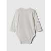 GAP 876772-00 Dětské body Unisex Bílá - 12-18M