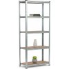 Zinkovaný kovový regál Mamutex Standard 1800x700x300 mm – 5 polic, nosnosť 875 kg