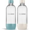 SodaStream Príslušenstvo - Fľaša 1 l, 2 ks, modrá/béžová 42007123