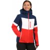 Dámska lyžiarska bunda KILPI, VALERA Červená,tmavo modrá,Biela 36