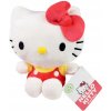 PLYŠOVÁ HRAČKA HELLO KITTY 15 CM MAČIČKA ČERVENÁ SANRIO KLASICKÁ PLYŠOVÁ HRAČKA