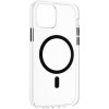 Púzdro FIXED MagPurity AntiUV s podporou Magsafe Apple iPhone 12/12 Pro číry FIXPURM-558-BK