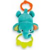 Bright Starts Na Krúžku Tug Tunes S Melódiou modrá slon
